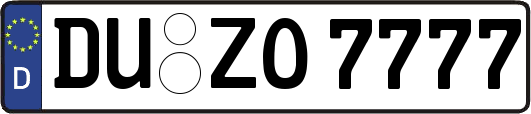 DU-ZO7777