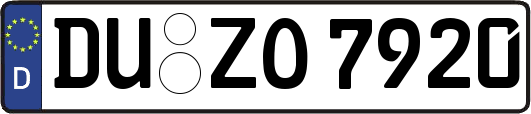 DU-ZO7920