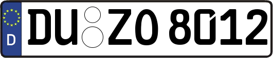 DU-ZO8012