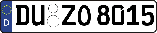 DU-ZO8015