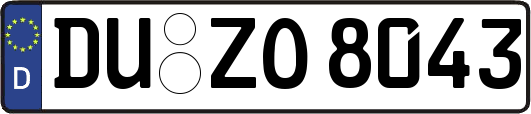 DU-ZO8043