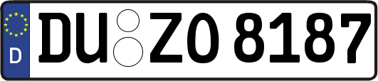 DU-ZO8187