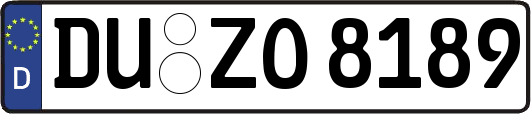 DU-ZO8189