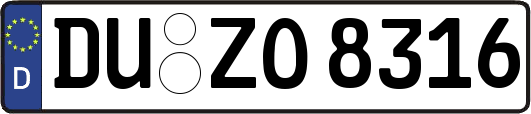 DU-ZO8316
