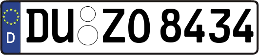 DU-ZO8434
