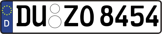 DU-ZO8454