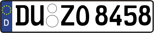 DU-ZO8458