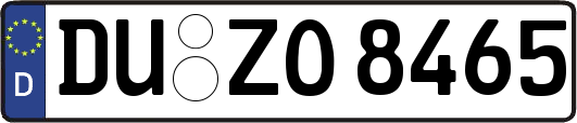 DU-ZO8465