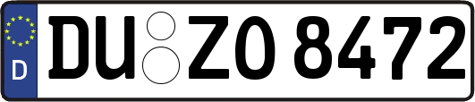DU-ZO8472