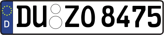 DU-ZO8475
