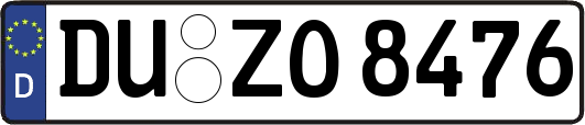 DU-ZO8476