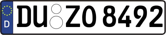 DU-ZO8492