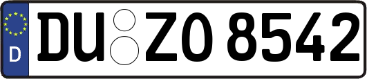 DU-ZO8542