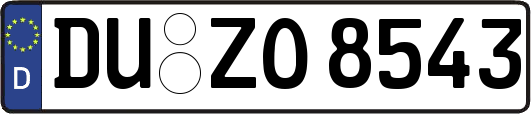 DU-ZO8543