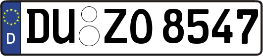 DU-ZO8547