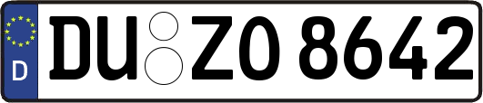 DU-ZO8642