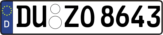 DU-ZO8643