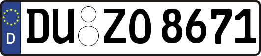DU-ZO8671