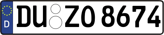 DU-ZO8674