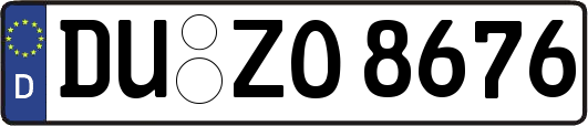 DU-ZO8676