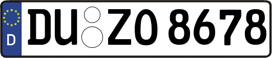 DU-ZO8678