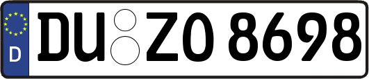 DU-ZO8698