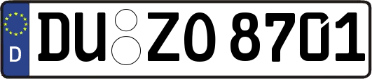DU-ZO8701