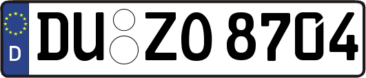 DU-ZO8704