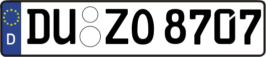 DU-ZO8707