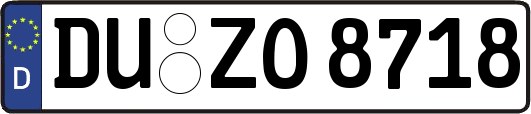 DU-ZO8718