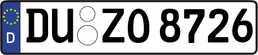 DU-ZO8726