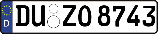 DU-ZO8743