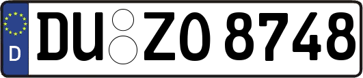 DU-ZO8748