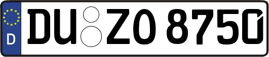 DU-ZO8750