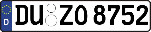 DU-ZO8752
