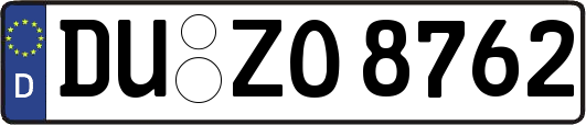 DU-ZO8762