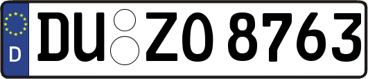 DU-ZO8763