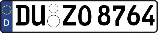 DU-ZO8764