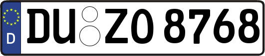 DU-ZO8768