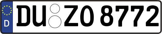 DU-ZO8772