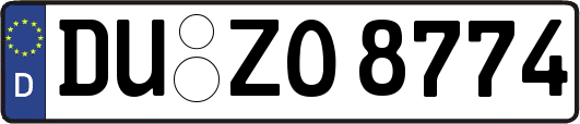 DU-ZO8774