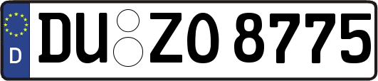 DU-ZO8775