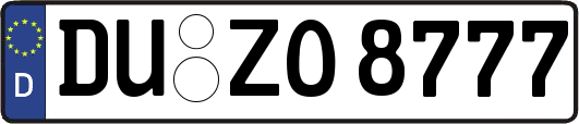 DU-ZO8777