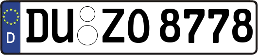 DU-ZO8778