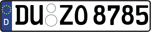DU-ZO8785