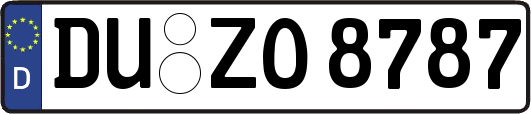 DU-ZO8787