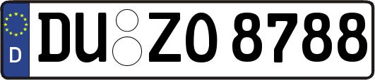 DU-ZO8788