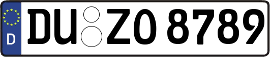 DU-ZO8789
