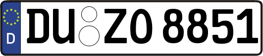 DU-ZO8851