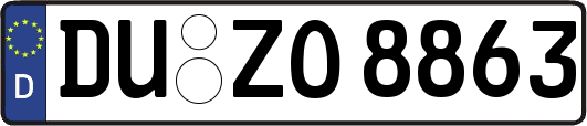 DU-ZO8863